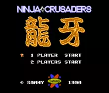 Image n° 1 - titles : Ninja Crusaders - Ryuuga